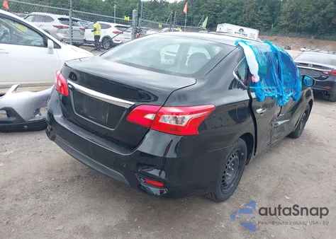 2019 Nissan Sentra S z USA, uszkodzony, nr VIN 3N1AB7AP2KY382045